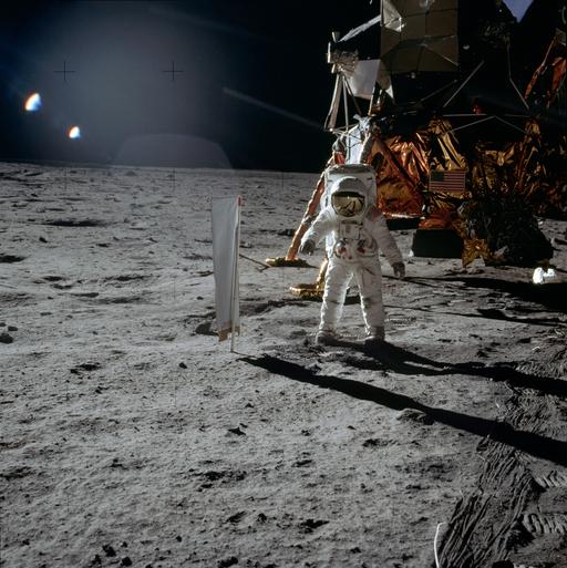 AS11-40-5873 - Apollo 11 - Apollo 11 Mission image -… — NARA and
