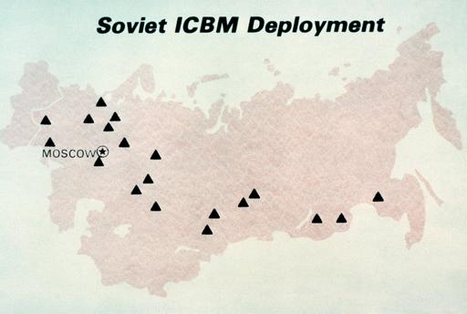 A view of a Soviet intercontinental ballistic missile… — NARA and DVIDS ...