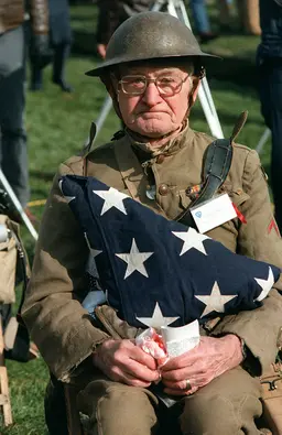 Joseph Ambrose, an 86-year-old World War I veteran,… — NARA and