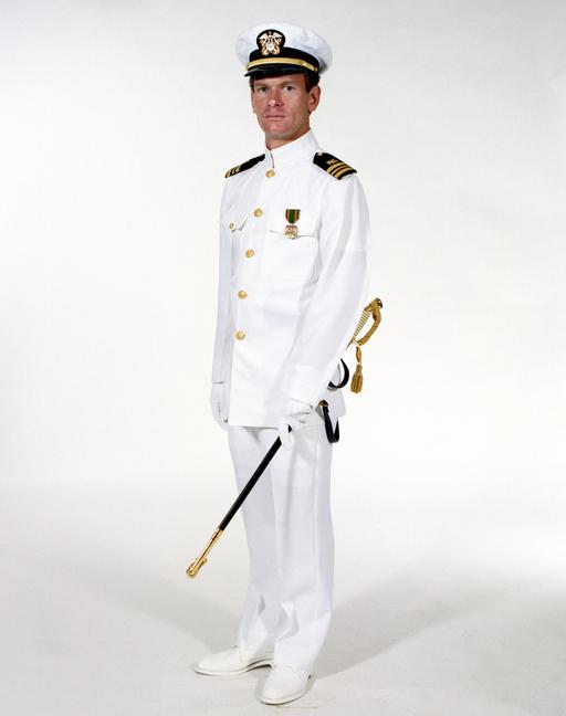 navy white dress uniform Uniform: Full white, male chief petty officers — PICRYL and reenactments Naval Medical Leader and Professional