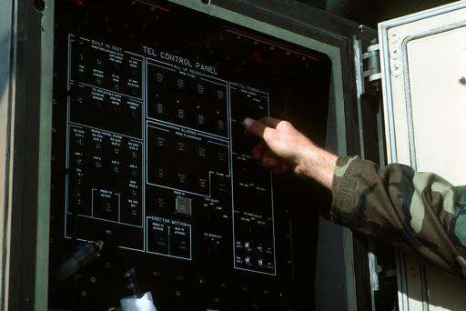 The Ground Launch Cruise Missile (GLCM) launcher control… — NARA and ...