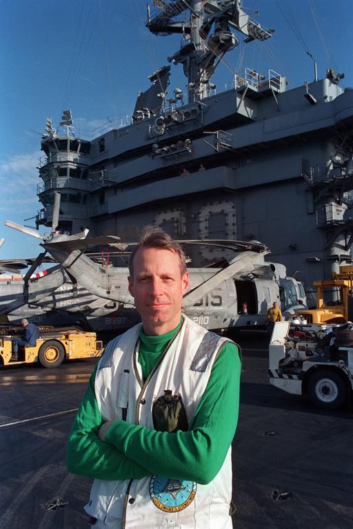 Commander (CDR) Daniel C. Roper, executive officer of the US Navy (USN ...
