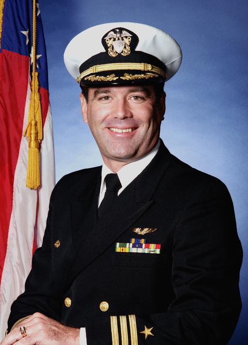 Commander William J. Logan, USNR (covered) - PICRYL - Public Domain ...