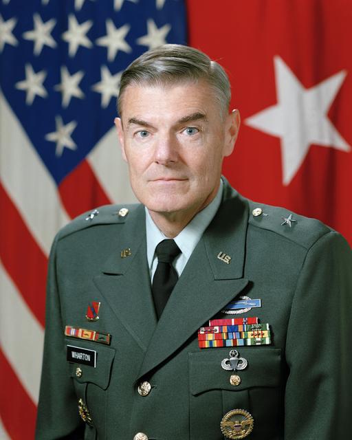 Portrait of U.S. Army Brig. Gen. Richard W. Wharton (Uncovered) (U.S ...