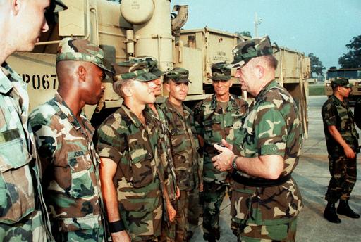 Vice CHIEF of STAFF GEN. Gordon R. Sullivan, right, and… — NARA