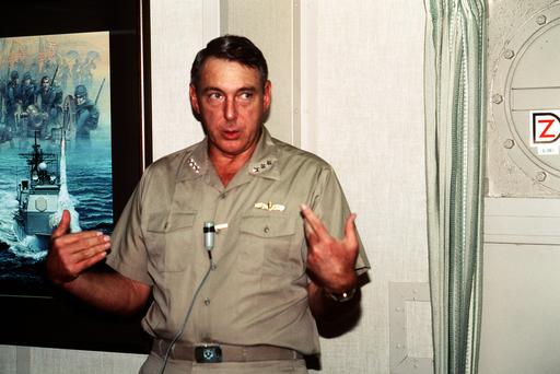 Vice Adm. Henry H. Mauz Jr., commander, 7th Fleet, U.S. Pacific Fleet ...