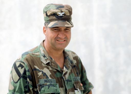An informal portrait of COL David R. Moss, USA, commanding… — NARA and ...
