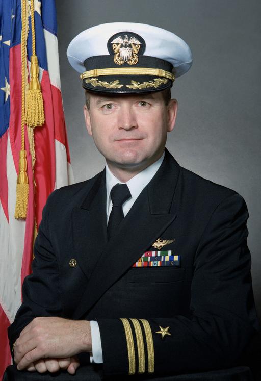 Commander John R. Brown, USN (covered) — NARA and DVIDS Public Domain Archives