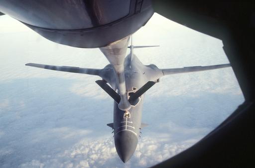 A B-1B bomber from the 9th Bomb Squadron, 7th Wing, Dyess… — NARA