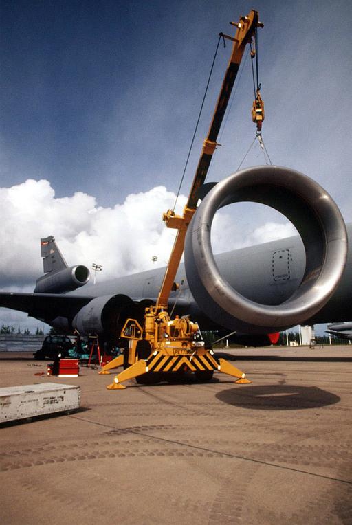 A KC-10 Extender aircraft from the 9th Air Refueling Squadron, Travis ...