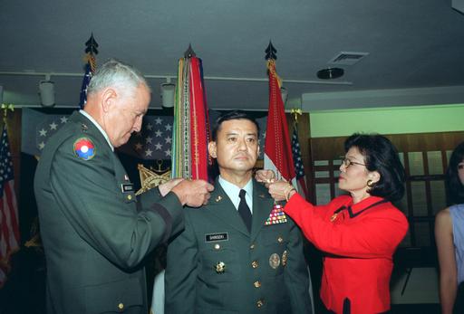 GEN Dennis J. Reimer (left), Army CHIEF of STAFF, promotes… — NARA and ...