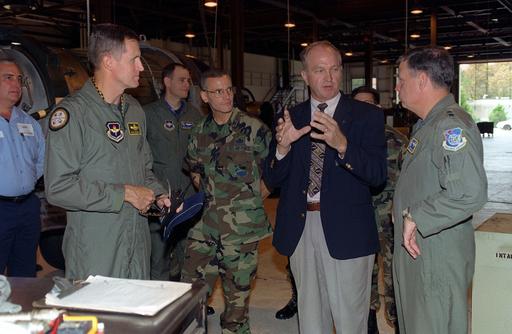 Mr. Marv Clark of Lockheed-Martin explains the relationship of military ...
