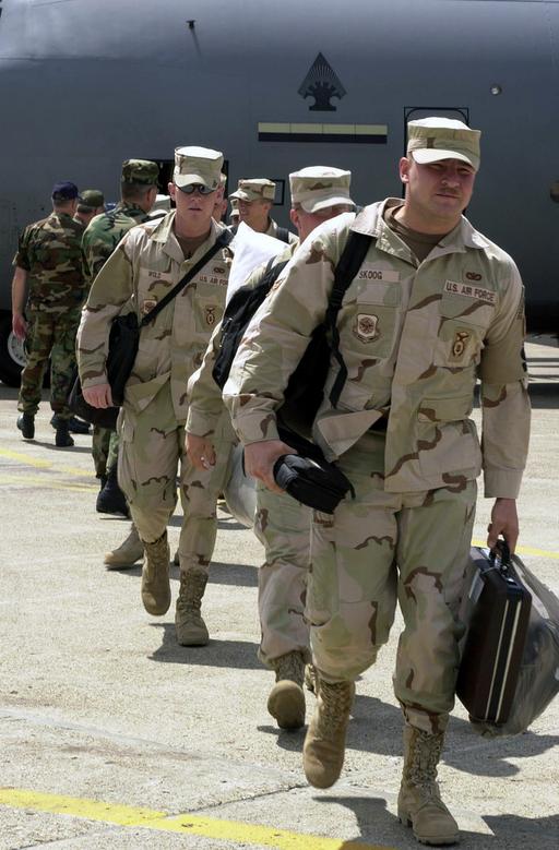 US Air Force (USAF) Security Police (SP) assigned to the… — NARA and ...