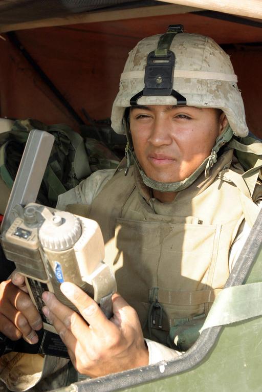 US Marine Corps (USMC) Lance Corporal (LCPL) Arthur Puente ...