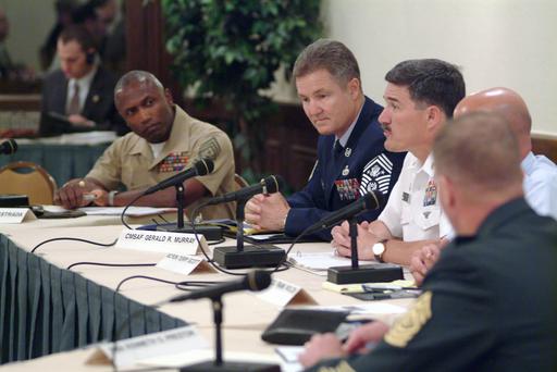 US Military SENIOR Enlisted Service Members testify before the Defense ...