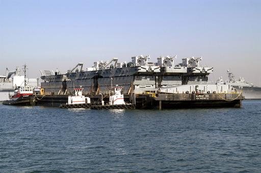 The US Navys (USN) Improved Modular Lighterage System… — NARA and DVIDS ...