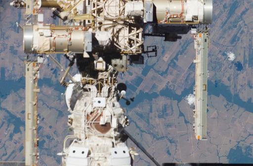 S117E08771 - STS-117 - FWD and Zenith Sides of the P6 / Z1… — NARA