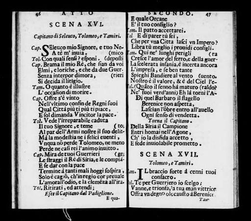Seleuco. Libretto. Libretto. Italian. Performance: Roma - PICRYL ...
