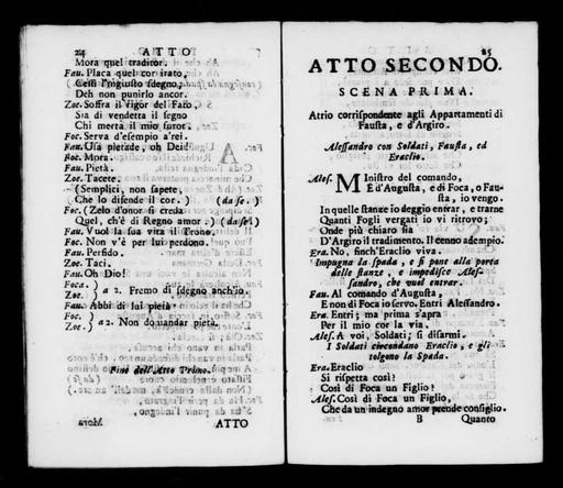 Zoe. Libretto. Italian Opera. Public domain libretto, Library of ...