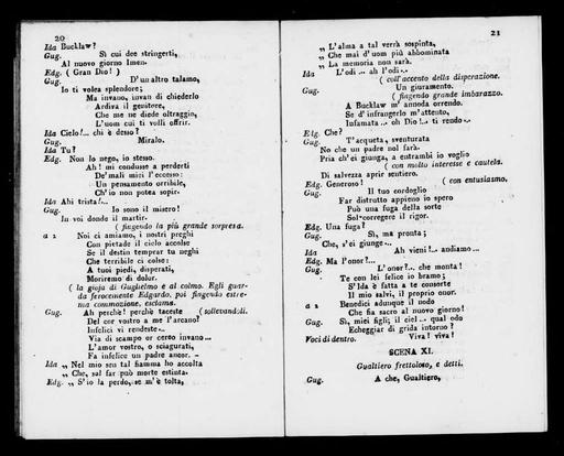 Ida. Libretto. Italian Opera. Public domain libretto, Library of ...