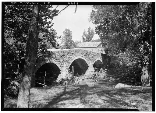 Keymar Bridge, Spanning Little Pipe Creek, Keymar, Carroll County, MD ...