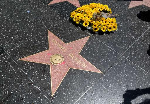 Michael Jackson's star on the Hollywood Walk of Fame, Los