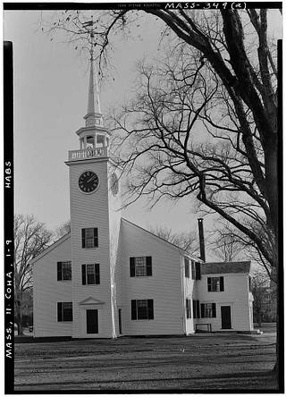 First Parish Meetinghouse,Cohasset Common,Cohasset,Norfolk County,MA,HABS,4 