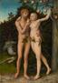 Lucas Cranach the Elder - The Fall of Man, 1533 AD, Painting, Vienna, Austria