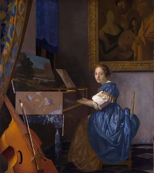 Johannes Vermeer - Het melkmeisje - rijksmuseum - 001 — PICRYL