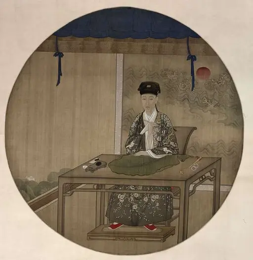 唐周昉簪花仕女图- Tang Dynasty - 中國歷史圖片，維基媒體— PICRYL