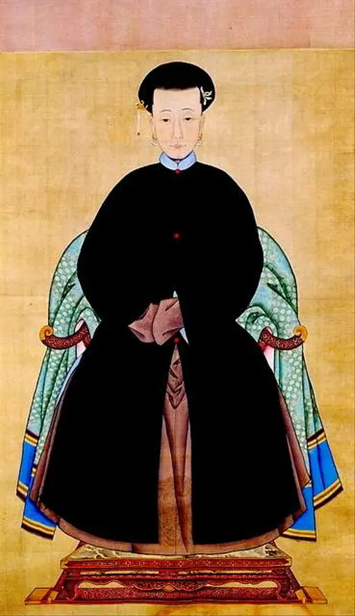 唐周昉簪花仕女图- Tang Dynasty - 中國歷史圖片，維基媒體— PICRYL