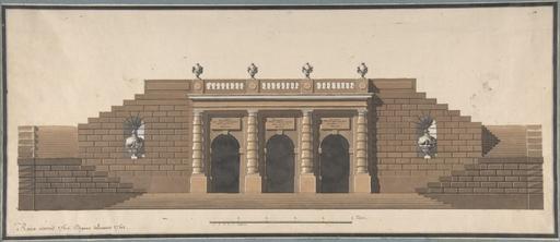 Architectural Design for a Rusticated Entrance - PICRYL - Public Domain ...