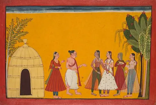 The Wedding Procession of Rama from the Mewar Ramayana,… — PICRYL