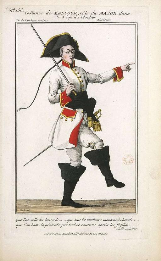 Le siège du clocher, mélodrame d'Alexandre Bernos - costume de Melcourt ...