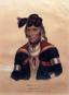 1827 Mi-A-Qu-A, Miami anagoria - Native American portrait