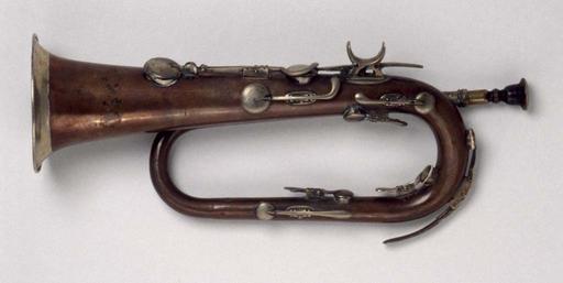 Keyed Bugle in E (originally E-flat?), keyed bugle, brass instrument, musical instrument, bugle, keys