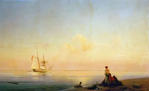 Seas, Cities and Dreams　Ivan Aivazovsky Ivan Aivazovsky (1817 –1900) | PICRYL - Public Domain Media Search