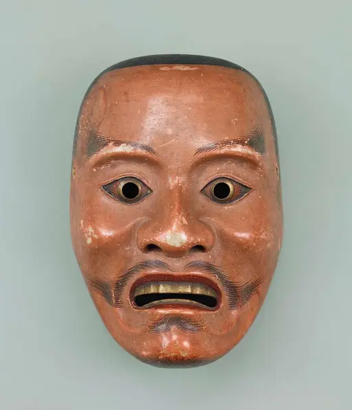 能面　小面　Noh-mask webp