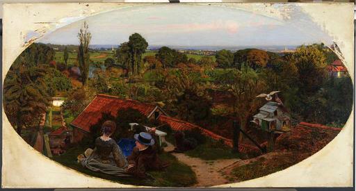 Ford Madox Brown's 'An English Autumn Afternoon' Paints… — PICRYL