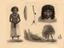 Aborigines 112 - A drawing of a man and a woman