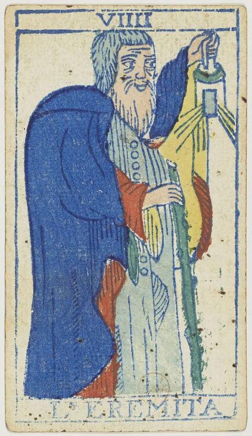 Piedmontese tarot deck - Solesio - 1865 - Trump - 09 - The