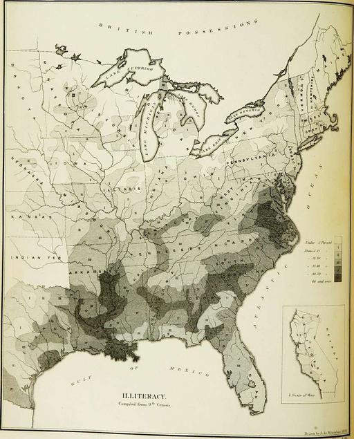 Census reports Compiled from the original returns of the ninth census (June 1, 1870,) under the direction of the secretary of the interior (1872) (14763310044), census, report, ninth census, statistics, population, united states, government document, 1870