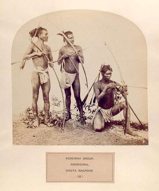 Korewah group, aboriginal, Chota Nagpoor