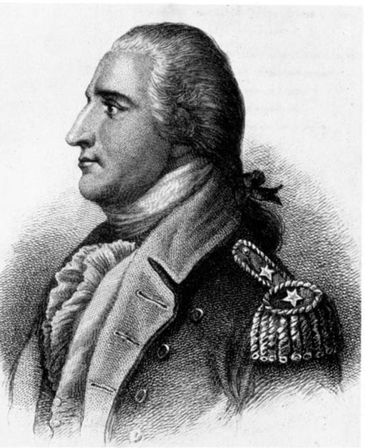 Benedict Arnold - A black and white drawing of a man in… — PICRYL ...