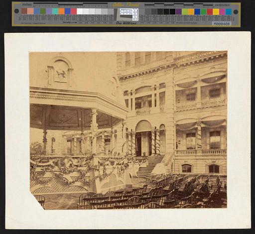 Coronation of Kalakaua (PP-36-4-005, original), kalakaua, coronation, kingdom of hawaii, ceremony, royalty, hawaiian history