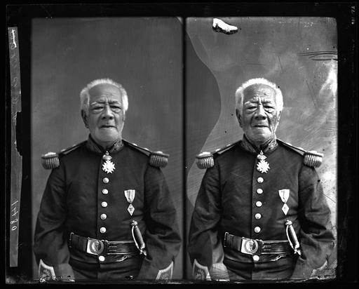 Paul Kanoa (PNLPC-13-07891, original), paul kanoa, hawaiian, politician, businessman, portrait, hawaii, kanoa