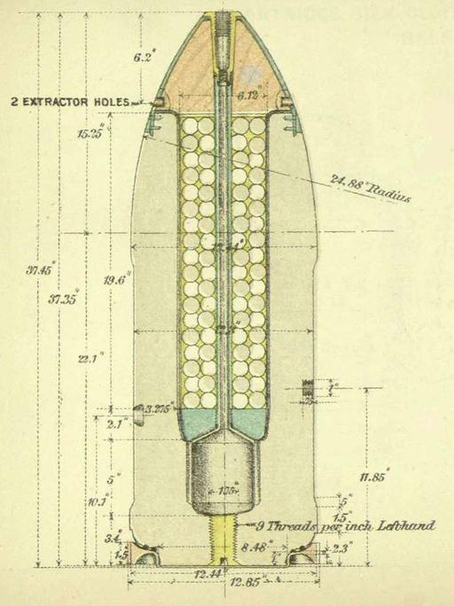 RML 12.5 inch Studless Shrapnel Shell - PICRYL - Public Domain Media ...