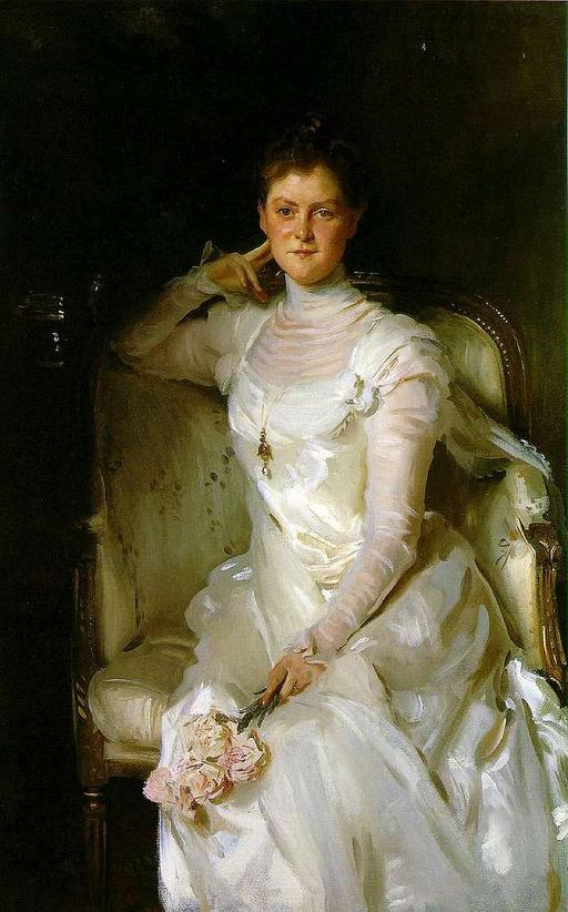 John Singer Sargent - Portrait of Sarah Choate Sears - 1889