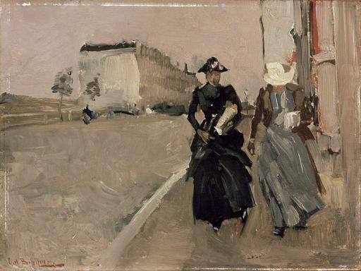 George Breitner - Gust of wind - Google Art Project - PICRYL - Public ...