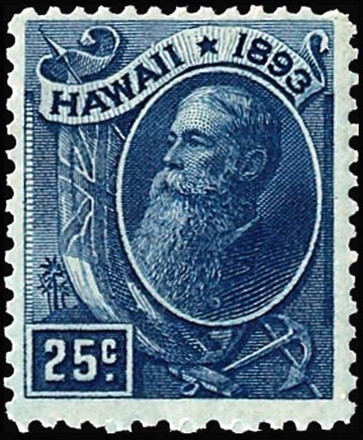 Stamp Hawaii 1893 Dole Sc79 - public domain postal stamp… — PICRYL